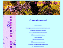 Tablet Screenshot of nordvitis.ru